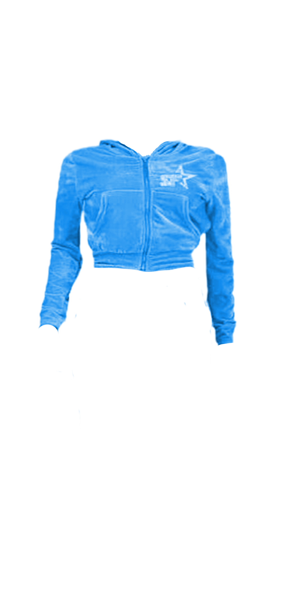 Light Blue Tracksuit Top