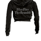 Black Tracksuit Top
