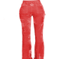 Red Tracksuit Bottom